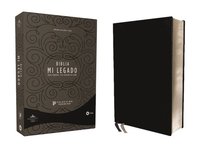 bokomslag Rvr60, Santa Biblia Mi Legado, Colección Premier, Piel Genuina de Cabra, Negro, Una Columna, Interior a DOS Colores, Comfort Print