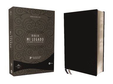 bokomslag Rvr60, Santa Biblia Mi Legado, Colección Premier, Piel Genuina de Cabra, Negro, Una Columna, Interior a DOS Colores, Comfort Print