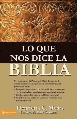 bokomslag Lo que nos dice la Biblia