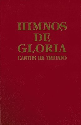 bokomslag Himnos de Gloria Y Triunfo Con Música, Tapa Dura, Rojo