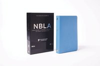 bokomslag Nbla Biblia Ultrafina, Letra Grande, Colección Premier, Azul: Edición Limitada