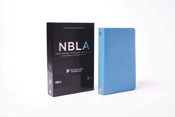 Nbla Biblia Ultrafina, Letra Grande, Colección Premier, Azul: Edición Limitada 1