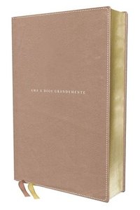 bokomslag Nbla, Santa Biblia, AMA a Dios Grandemente, Interior a Cuatro Colores Leathersoft, Oro Rosa, Comfort Print