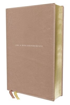 Nbla-Nueva Biblia de Las Américas, Vida - Nbla, Santa Biblia, AMA a Dios Grandemente, Interior a Cuatro Colores Leathersoft, Oro Rosa, Comfort Print, Inbunden
