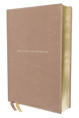 Nbla, Santa Biblia, AMA a Dios Grandemente, Interior a Cuatro Colores Leathersoft, Oro Rosa, Comfort Print 1