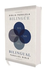 bokomslag Biblia Paralela Bilingue Nvi, Niv, Nbla, Nasb, Comfort Print, Tapa Dura