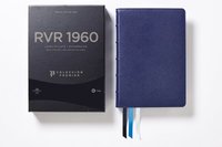 bokomslag Rvr60, Santa Biblia, Colección Premier, Letra Gigante, Interior a DOS Colores, Piel Genuina de Cabra, Azul Marino, Comfort Print: Edición Limitada