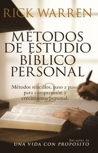 bokomslag Métodos de Estudio Bíblico Personal: Métodos Sencillos, Paso a Paso Para Comprensión Y Crecimiento Personal
