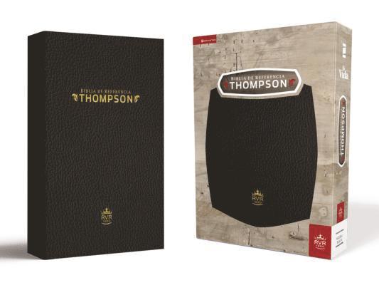 Rvr60, Biblia de Referencia Thompson, Piel Reciclada, Negro 1