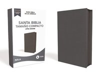 bokomslag Nbla Santa Biblia Ultrafina, Tamaño Compacto, Piel Fabricada, Azul, Con Cierre, Edición Letra Roja