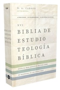bokomslag Nvi Biblia De Estudio, Teologia Biblica, Tapa Dura, Interior A Cuatro Colores