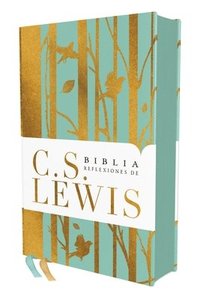 bokomslag Reina Valera Revisada, Biblia Reflexiones De C. S. Lewis, Tapa Dura, Turquesa, Interior A Dos Colores, Comfort Print