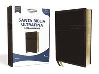 bokomslag Nvi, Santa Biblia, Revisión 2022, Ultrafina, Letra Gigante, Leathersoft, Negro, Palabras de Jesús En Rojo, Comfort Print