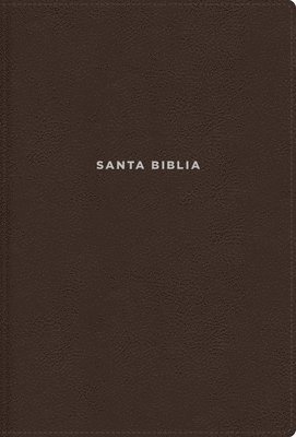 bokomslag Nvi, Biblia de Estudio Actualizada, Revisión 2022, Leathersoft, Café, Letra Grande, Interior a Color, Palabras de Jesús En Rojo, Con Índice, Comfort P