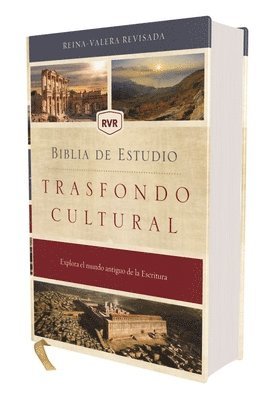 bokomslag RVR, Biblia de estudio trasfondo cultural, Tapa dura, Interior a color, Comfort Print