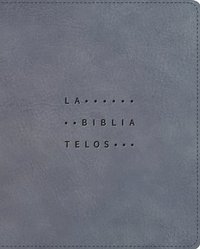 bokomslag Nvi, La Biblia Telos Para Jóvenes, Revisión 2022, Leathersoft, Gris, Comfort Print: Una Guía Para El Estudiante a Través de Las Escrituras