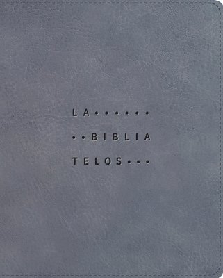 bokomslag Nvi, La Biblia Telos Para Jóvenes, Revisión 2022, Leathersoft, Gris, Interior a DOS Colores, Comfort Print