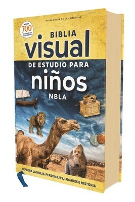 bokomslag Nbla, Biblia Visual De Estudio Para Ninos, Tapa Dura, Interior A Cuatro Colores, Comfort Print