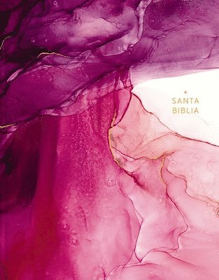 bokomslag NBLA, Santa Biblia, Edicion Artistica Ilustrada, Tapa dura/tela, Rosado, Palabras de Jesus en Rojo, Comfort Print