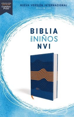 Biblia Para Niños Nvi, Texto Revisado 2022, Leathersoft, Azul, Comfort Print 1