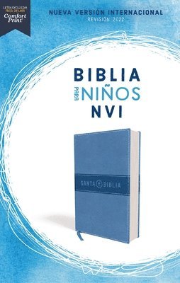 Biblia Para Niños Nvi, Texto Revisado 2022, Leathersoft, Azul Celeste, Comfort Print 1