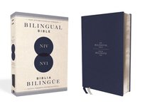 bokomslag Niv/NVI 2022 Bilingual Bible, Leathersoft, Navy / Niv/NVI 2022 Biblia Bilingüe, Leathersoft, Azul Añil
