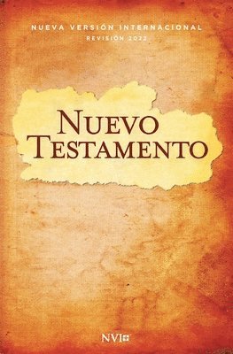 bokomslag Nvi, Nuevo Testamento, Revision 2022, Tapa Rustica, Beige