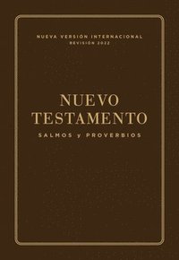bokomslag Nvi, Nuevo Testamento De Bolsillo, Con Salmos Y Proverbios, Leatherflex, Cafe