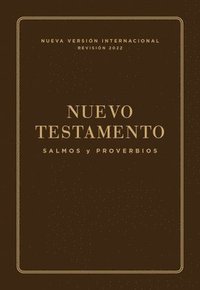 bokomslag Nvi, Nuevo Testamento De Bolsillo, Con Salmos Y Proverbios, Revision 2022, Leatherflex, Cafe