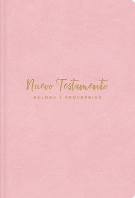 Nvi, Nuevo Testamento de Bolsillo, Con Salmos Y Proverbios, Leathersoft, Rosado, Niñas 1
