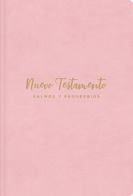 Nvi, Nuevo Testamento de Bolsillo, Con Salmos Y Proverbios, Revisión 2022, Leathersoft, Rosado, Niñas