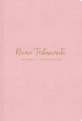 Nvi, Nuevo Testamento de Bolsillo, Con Salmos Y Proverbios, Revisión 2022, Leathersoft, Rosado, Niñas 1