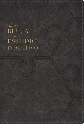 bokomslag Nbla, Nueva Biblia Para El Estudio Inductivo, Interior a DOS Colores, Leathersoft, Gris, Comfort Print