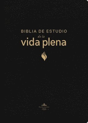 Rvr60, Biblia de Estudio de la Vida Plena, Edición Clásica, Piel Fabricada, Negro, Palabras de Jesús En Rojo, Comfort Print 1