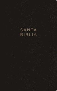 bokomslag NBLA, Santa Biblia, Ultrafina, Letra grande, Tamaño manual, Leathersoft, Negro, Palabras de Jesús en rojo, con cierre