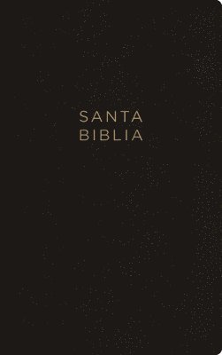 bokomslag NBLA, Santa Biblia, Ultrafina, Letra grande, Tamaño manual, Leathersoft, Negro, Palabras de Jesús en rojo, con cierre