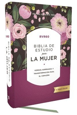 RVR60 Biblia de estudio para la mujer, Tapa dura, Interior a color, Comfort Print
