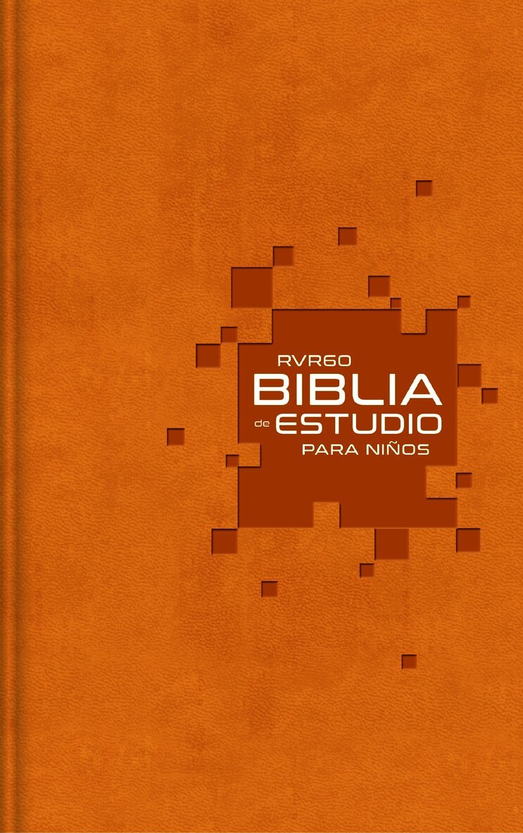 RVR60 Biblia de estudio para niños, Leathersoft, Mango