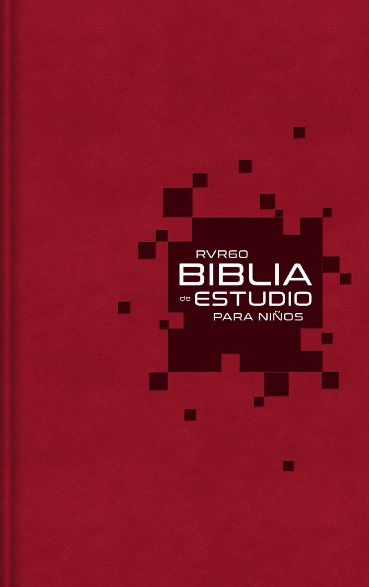 RVR60 Biblia de estudio para niños, Leathersoft, Rosado