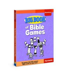 bokomslag Big Book of Bible Games for Elementary Kids