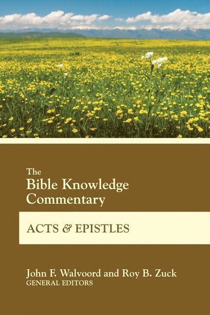 Bible Knowledge Commentary ACT 1