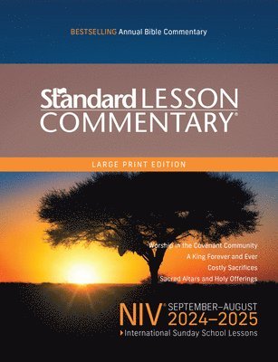 bokomslag Niv(r) Standard Lesson Commentary(r) Large Print Edition 2024-2025