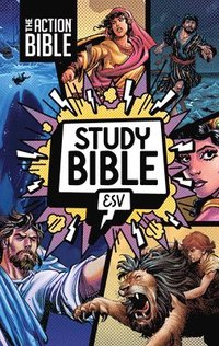 bokomslag The Action Bible Study Bible Esv, Hardcover, Full Color