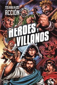 bokomslag La Biblia En Acción: Héroes Y Villanos (the Action Bible: Heroes and Villains) (Spanish)