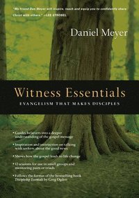 bokomslag Witness Essentials  Evangelism that Makes Disciples