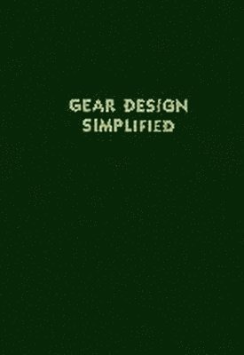 bokomslag Gear Design Simplified