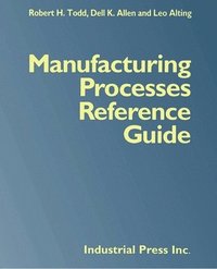 bokomslag Manufacturing Processes Reference Guide