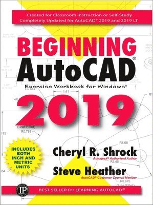 bokomslag Beginning AutoCAD 2019 Exercise Workbook