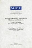 bokomslag Improving Perkins II Performance Measures and Standards