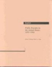 bokomslag Public Receipts in the United States